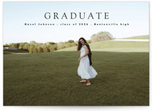 Minimalism Graduation Announcements