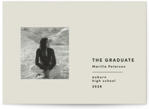 Modern Achievement Graduation Announcements