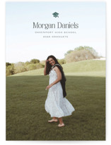 Elated Cap Graduation Announcements