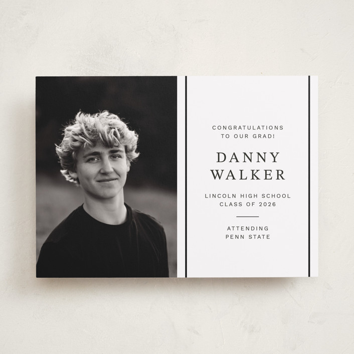 Half Graduation Card half and half Graduation Announcements by Ani Somi | Minted