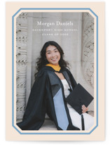 Angled Frame Graduation Announcements