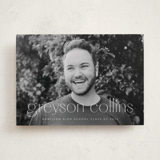Understated Graduation Announcements