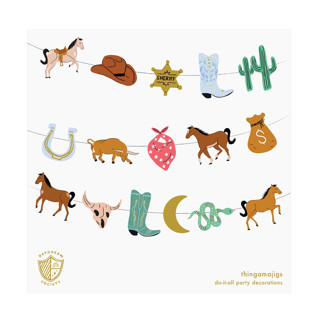 Yeehaw Thingamajigs - Set of 16 Party Hanging Decor