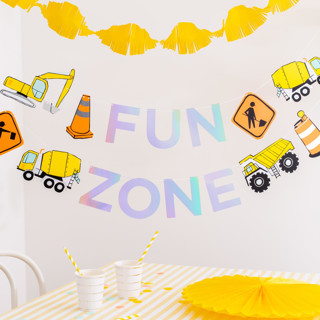 Holographic Say Everything Garland Set Party Hanging Decor