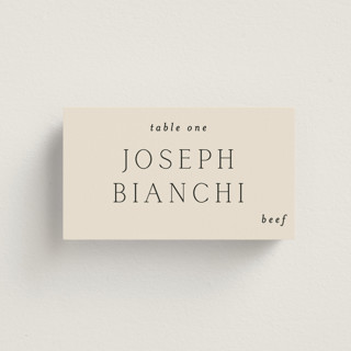 In Love (Beef) Place Cards