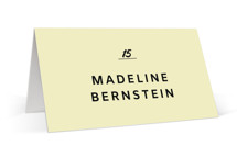 Courthouse Place Cards