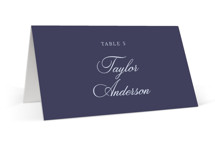 Blooming Crest Place Cards