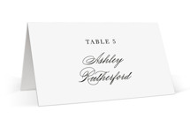 Classically Elegant Place Cards
