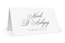 Written with love Place Cards
