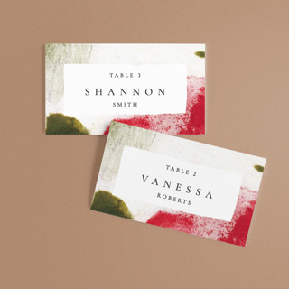 Wild Roses Place Cards