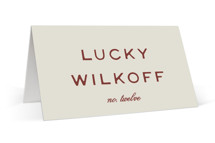 Rose Ink Place Cards