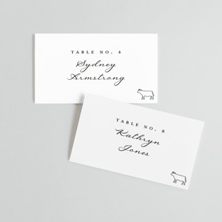 Defined (Beef) Place Cards