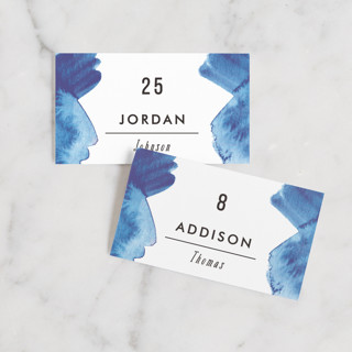 Modern Water Place Cards