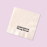 Birthday Minimal Napkin, cocktail size, set of 50 Party Napkins