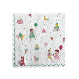 It's a Party Large Vintage Napkins - Set of 20 Party Napkins