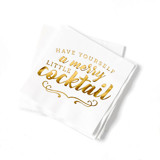 Have Yourself A Merry Little Cocktail, cocktail size, set of 50 Party Napkins