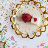 Tea Party Dessert Plates (8) Party Plates and Bowls