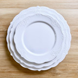 Modern Vintage Dinnerware Set | Old Barn Party Plates and Bowls
