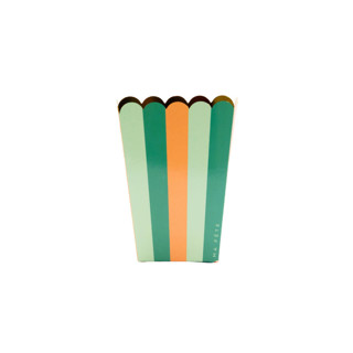 Fun Fair Treat Holders, Multi - Pack of 12 Party Plates and Bowls