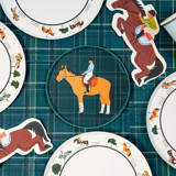 Horse Party Pack - Equestrian Collection (x12 person party) Party Plates and Bowls