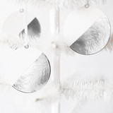 Silver Dipped Paper Ornaments