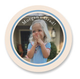 Angled Frame Party Stickers