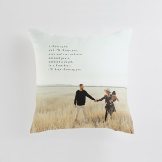 like a story Medium 20 Inch Photo Pillow