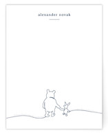 A Simple Stroll | Winnie The Pooh Personalized Stationery