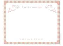 Flying Bunny Personalized Stationery