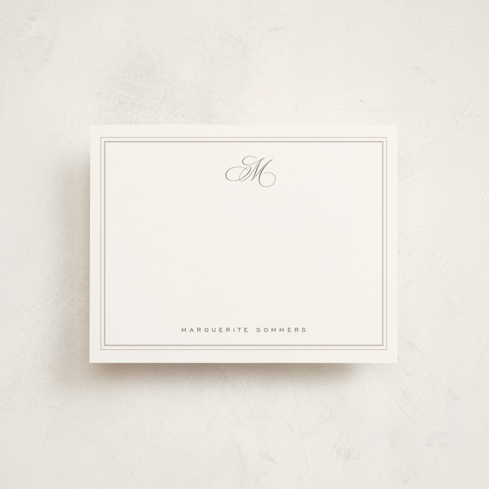 "giaourti" - Customizable Personalized Stationery in White by chocomocacino.
