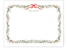 holiday botanical border