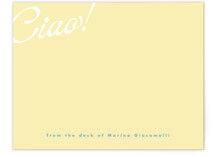 Ciao Personalized Stationery