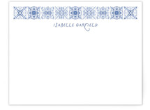Santorini Tiles Personalized Stationery