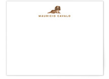 Dachsund Personalized Stationery