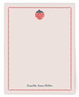 strawberry Personalized Stationery