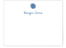 Sportsy Volleyball Personalized Stationery