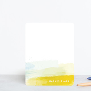 Brushed Up Personalized Stationery