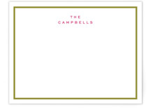 Two line Personalized Stationery