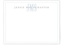 Classic Monogram Personalized Stationery