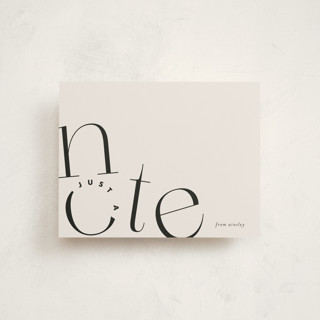 just a note Personalized Stationery