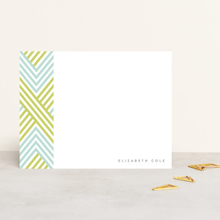 Braided Chevron Personalized Stationery