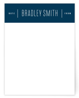 Simple Note From Personalized Stationery