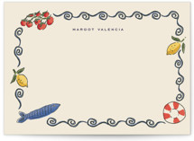 Sardinia 5x7 Personalized Stationery