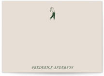 Golf 5x7 Personalized Stationery
