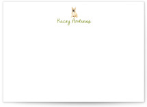 French Bulldog 5x7 Personalized Stationery