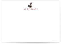 Bernese Mountain Dog 5x7 Personalized Stationery