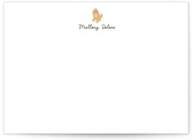 Cocker Spaniel 5x7 Personalized Stationery
