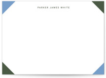 Color Corners 5x7 Personalized Stationery