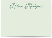 sandalo 5x7 Personalized Stationery