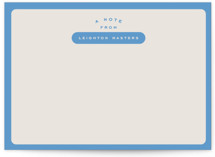 Prep 5x7 Personalized Stationery